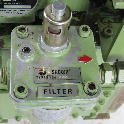 Nachi VDR-1A-1A2-22 1.5kW 10 Gal Hydraulic Power Unit