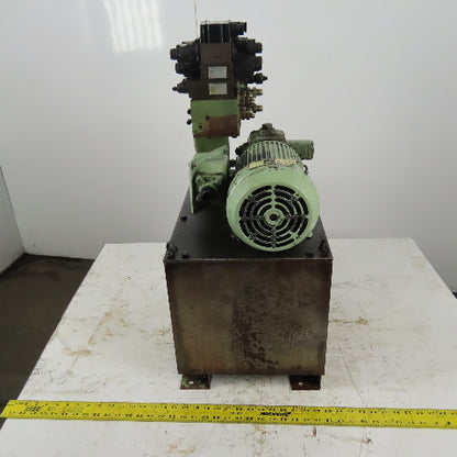 Nachi VDR-1A-1A2-22 1.5kW 10 Gal Hydraulic Power Unit