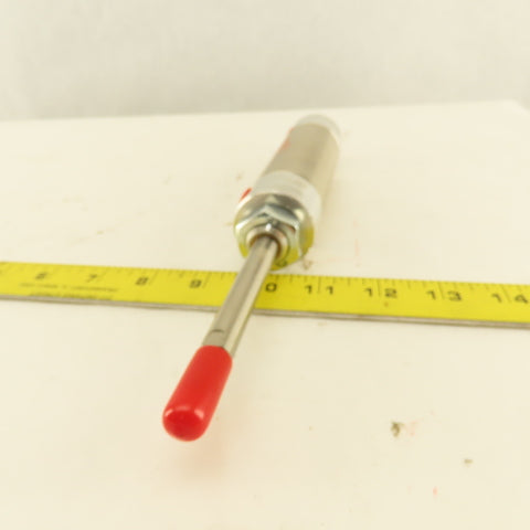 Bimba D-5021-A 1-1/2" Stroke 2-1/2" Double Ended Stroke Pneumatic Cylinder