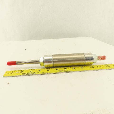 Bimba D-5021-A 1-1/2" Stroke 2-1/2" Double Ended Stroke Pneumatic Cylinder