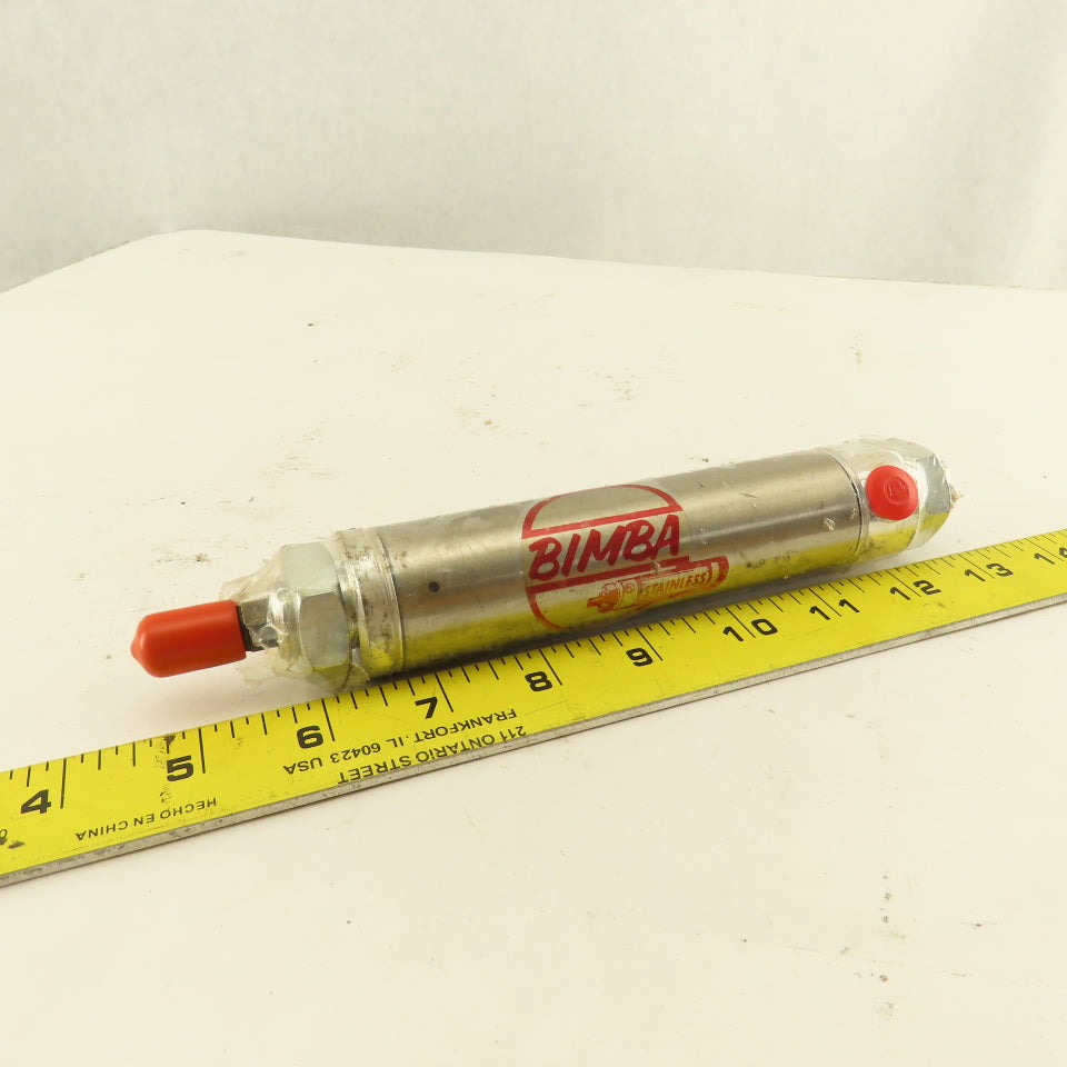 Bimba D-5024A 1-5/16" Bore 3" Stroke Single Acting Air Cylinder