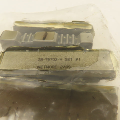 Wetmore 2B-76702 Set #1 Hobbing Form Mill Cutter Set Of 4