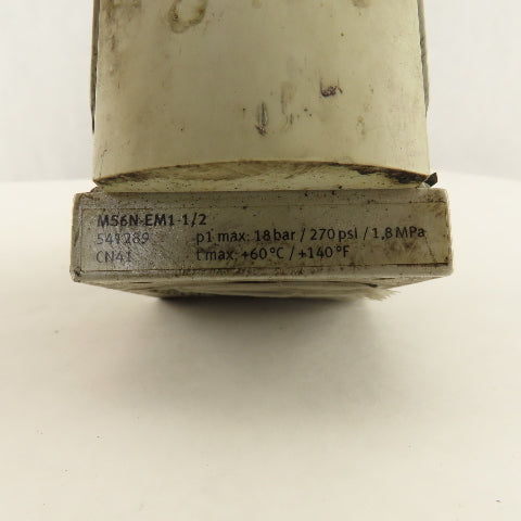 Festo MS6N-EM1-1/2 Pneumatic On/Off Soft Start Valve