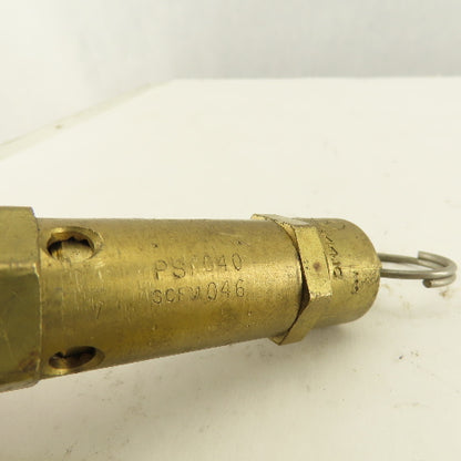 Kingston Fig 112C 1/2" NPT Pressure Relief Popoff Valve PSI 040 SCFM 046