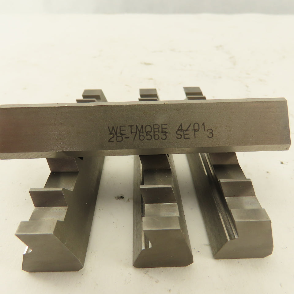Wetmore 2B-76563 Set # 3 Hobbing Form Mill Cutters Lot Of 4