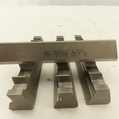 Wetmore 2B-76563 Set # 3 Hobbing Form Mill Cutters Lot Of 4