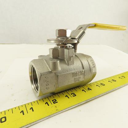 Milvaco 1" Stainless Steel 3 Way Divert Ball Valve 1000 WOG