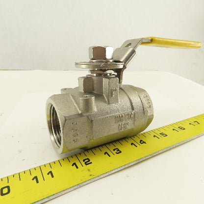 Milvaco 1" Stainless Steel 3 Way Divert Ball Valve 1000 WOG