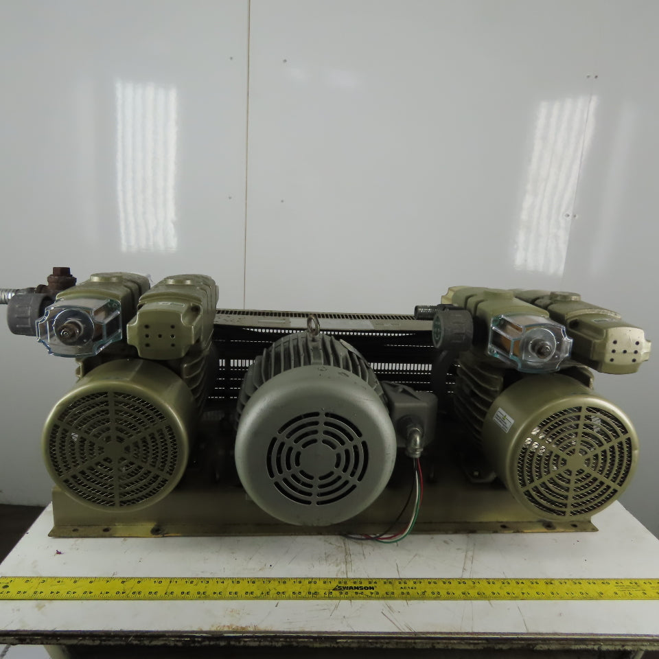 Orion KRA-10DP 5510 Orion Dry Vane Double Vacuum Pump 7.5KW 208-230/460V 3Ph