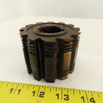 Jasco S014805 Gear Hob Hobbing Cutter 1-1/4" Bore 3" OD .1405 Pitch