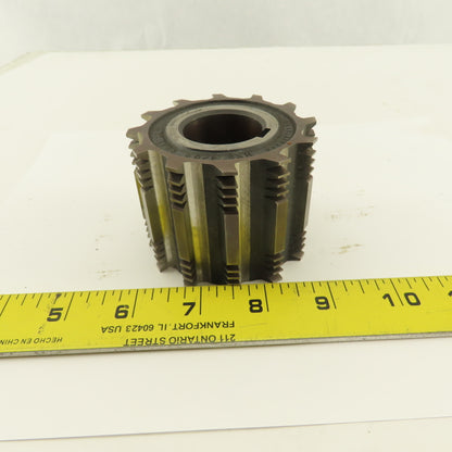 Jasco .1406P.2B-82532 # 7 Gear Hob Hobbing Cutter 1-1/4" Bore 3" OD