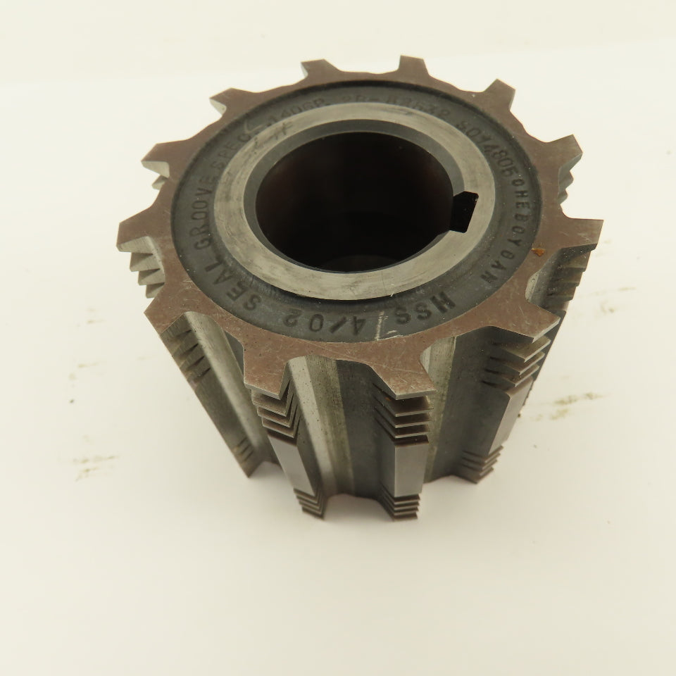 Jasco .1406P.2B-82532 # 7 Gear Hob Hobbing Cutter 1-1/4" Bore 3" OD