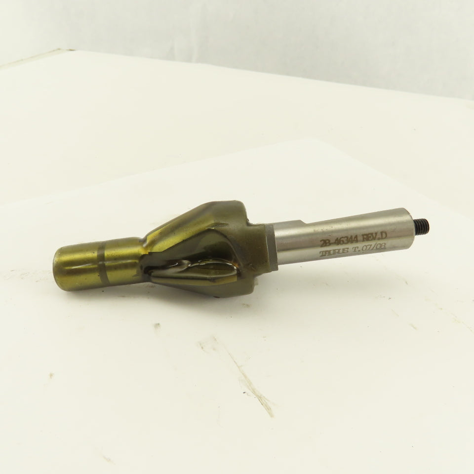 Taurus 2B-46344 135° Piloted Counterbore 3/4" - 1-1/4" 3 Flute 9/16" Pilot