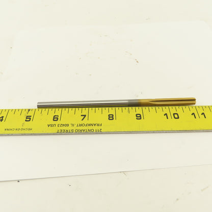 CJT 2B-76387 Koolream .3104 Carbide 4 Flute Straight Coolant Thru Reamer 6" OAL
