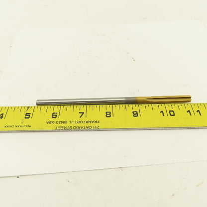 CJT 2B-76387 Koolream .3104 Carbide 4 Flute Straight Coolant Thru Reamer 6" OAL