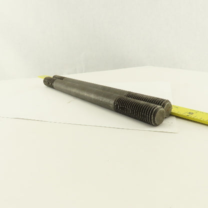 7/8-8 Threaded End Stud Hold Down 2-1/4" Thread Length 12" OAL Lot Of 2