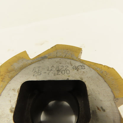 2B-74200 2-3/4" OD 6 Flute Piloted Back Spot Face Cutter 1" Pilot TiN Coated