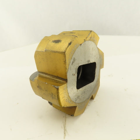 2B-74200 2-3/4" OD 6 Flute Piloted Back Spot Face Cutter 1" Pilot TiN Coated