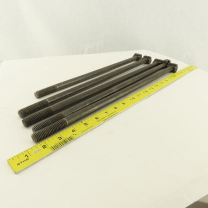 5/8-11 Threaded T-Slot Bolt 1" Head Width 17-1/2" Long Underhead Lot Of 5