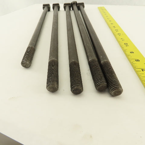 5/8-11 Threaded T-Slot Bolt 1" Head Width 17-1/2" Long Underhead Lot Of 5