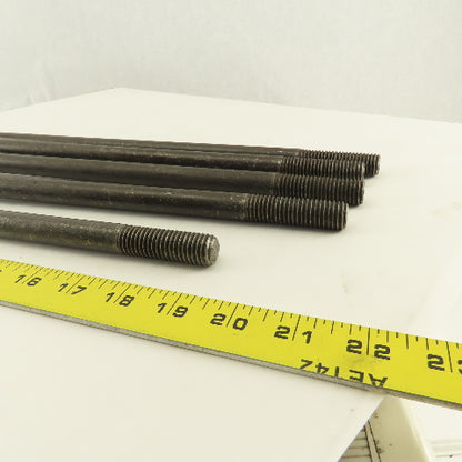 5/8-11 Threaded T-Slot Bolt 1" Head Width 17-1/2" Long Underhead Lot Of 5