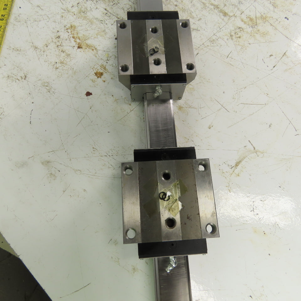INA KUSE45UW2G2V2/1290-67,5 Linear Guide Rail Bearings 1290mm W/2 Bearing Block