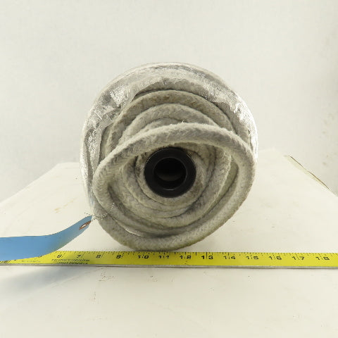 16mm OD Round Braided Glass Fiber Packing Gasket Rope Material 193'