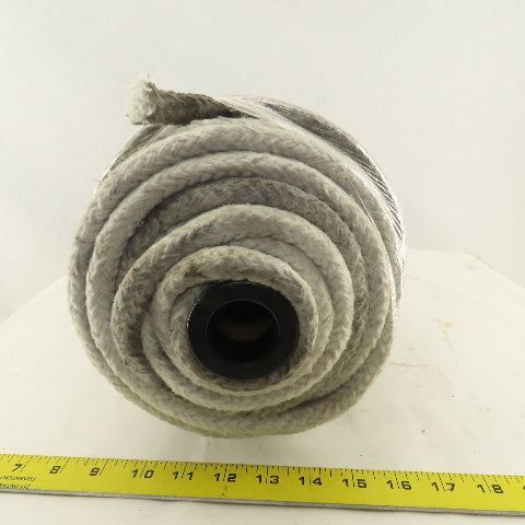 16mm OD Round Braided Glass Fiber Packing Gasket Rope Material 193'