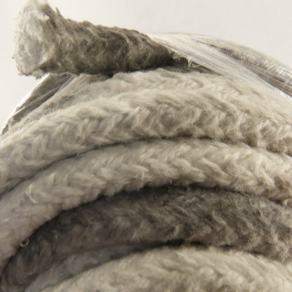 16mm OD Round Braided Glass Fiber Packing Gasket Rope Material 193'
