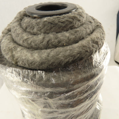 16mm OD Round Braided Glass Fiber Packing Gasket Rope Material 104'