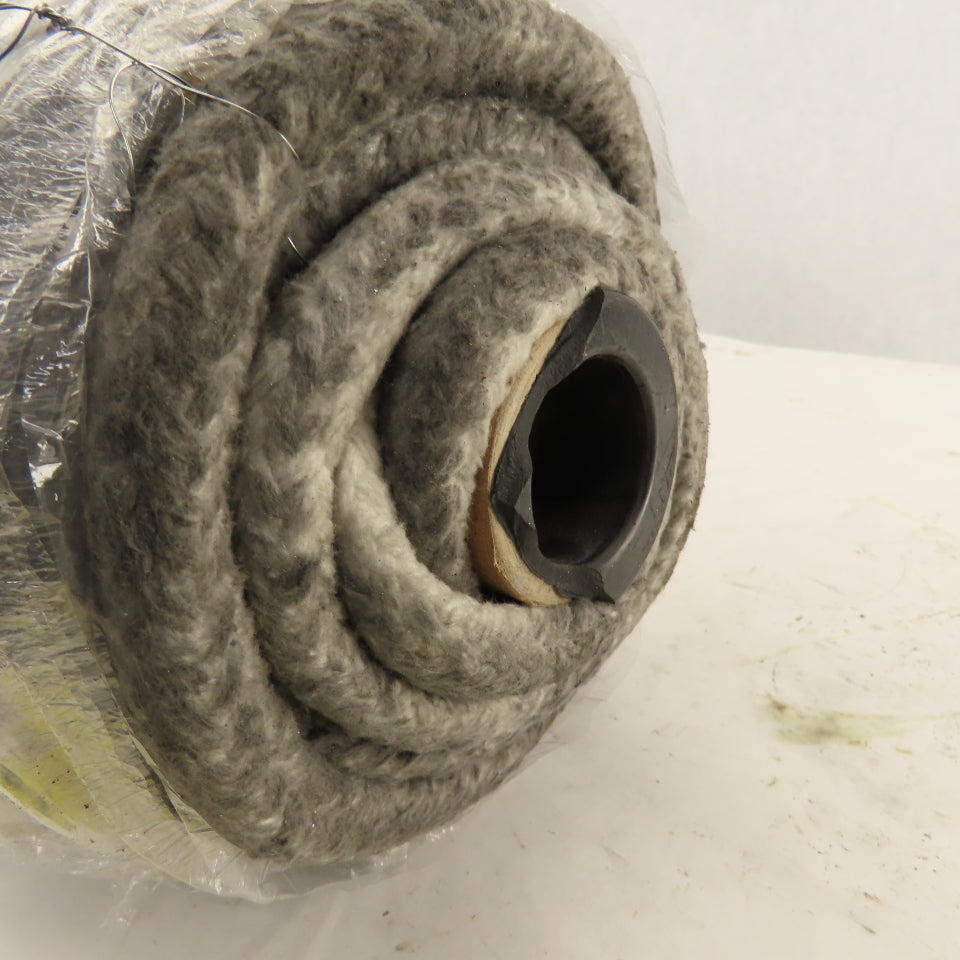 16mm OD Round Braided Glass Fiber Packing Gasket Rope Material 104'