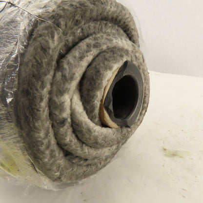 16mm OD Round Braided Glass Fiber Packing Gasket Rope Material 104'