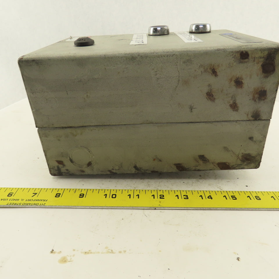 Allen Bradley 509-TAD 600V 2Hp 32A Motor Stater 120V Control Transformer Size 00