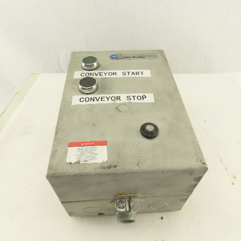 Allen Bradley 509-TAD 600V 2Hp 32A Motor Stater 120V Control Transformer Size 00