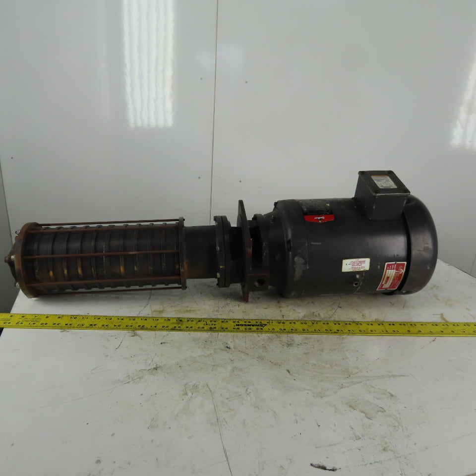 Gusher MSC4-11-1000FJ-4 10Hp Multistage Centrifugal Coolant Pump 2x3/4" 3Ph