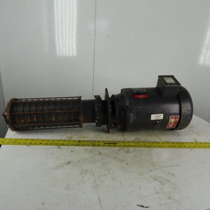 Gusher MSC4-11-1000FJ-4 10Hp Multistage Centrifugal Coolant Pump 2x3/4" 3Ph