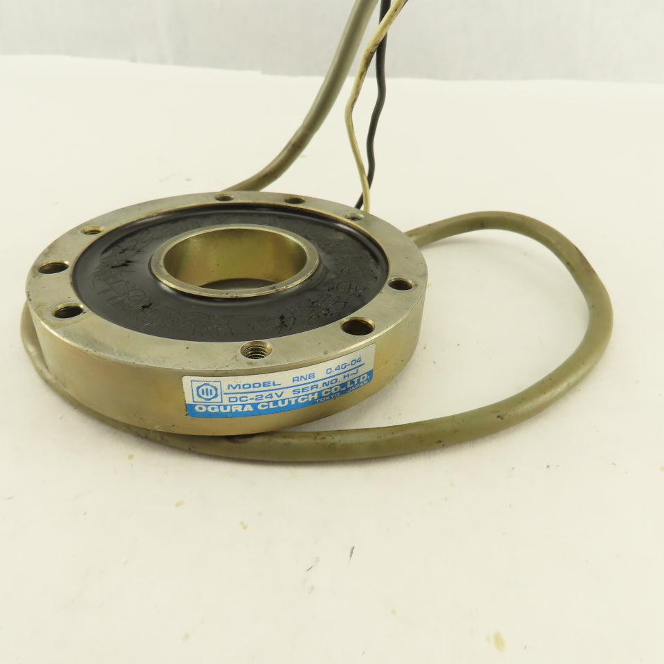 Ogura RNB 0.4G-04 24VDC Electromagnetic Clutch Brake Holding E-Stop