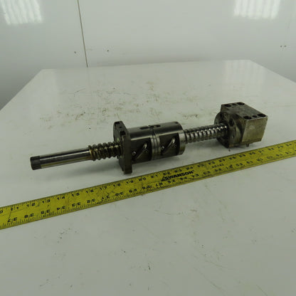 NTN 32mm Ball Screw Assembly From Okuma LB-9 X-Axis Turret Carriage 20" OAL