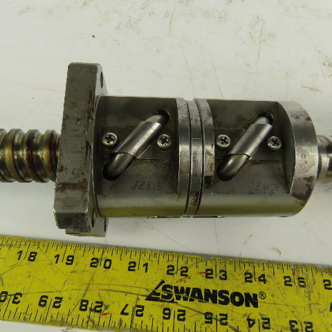 NTN 32mm Ball Screw Assembly From Okuma LB-9 X-Axis Turret Carriage 20" OAL