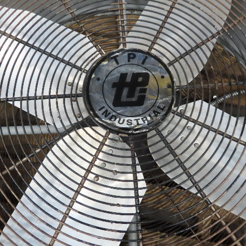 TPI 48" Belt Drive Portable Blower Drum Fan 208  3Ph