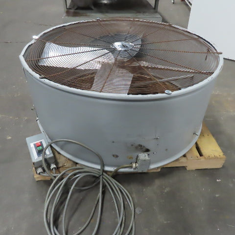 TPI 48" Belt Drive Portable Blower Drum Fan 208  3Ph