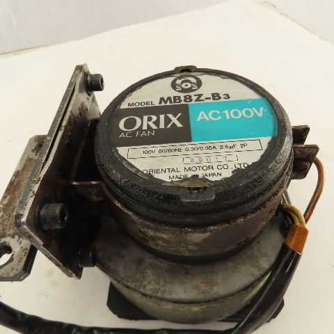 Oriental Motor MB8Z-B3 Orix 100V 50/60Hz Centrifugal Blower Fan Assembly