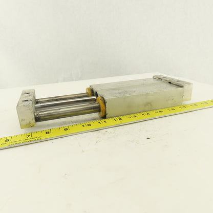 SMC 1" Bore 4" Travel Double Ended Stroke Air Slide Unit