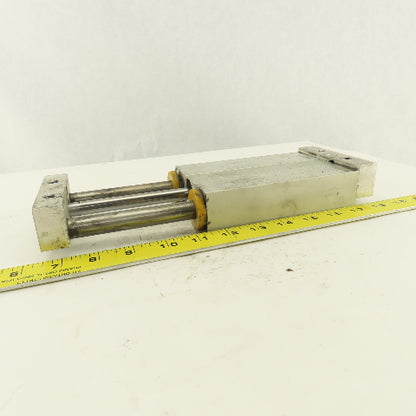 SMC 1" Bore 4" Travel Double Ended Stroke Air Slide Unit