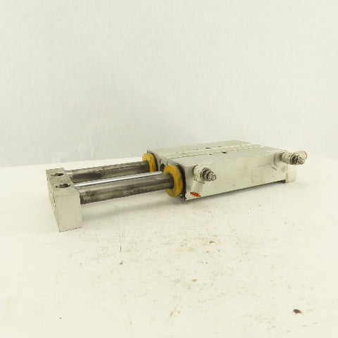 SMC 1" Bore 4" Travel Double Ended Stroke Air Slide Unit