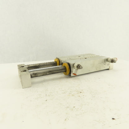 SMC 1" Bore 4" Travel Double Ended Stroke Air Slide Unit