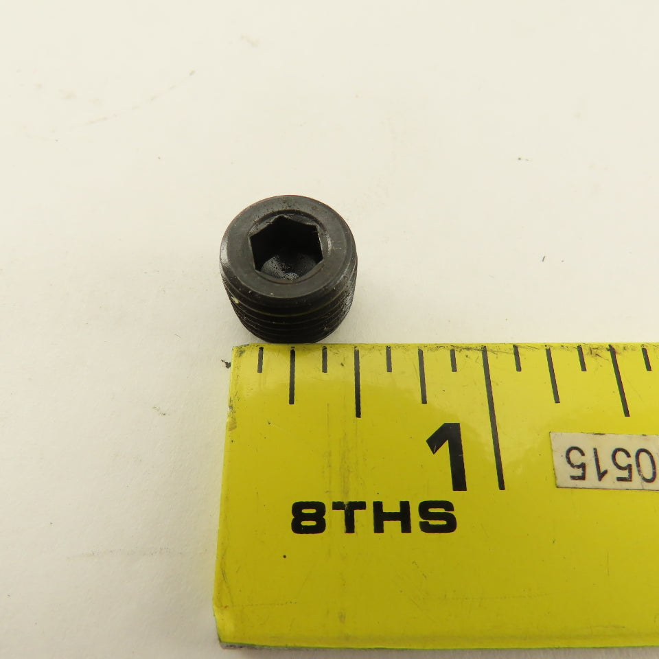 Unbrako 1/4 NPT Flat Bottom Dry Seal Plug 3/4" Taper Lot Of 66