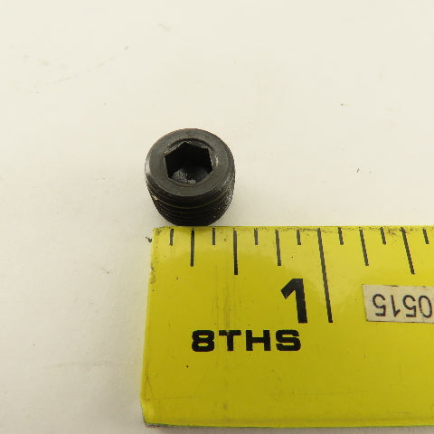 Unbrako 1/4 NPT Flat Bottom Dry Seal Plug 3/4" Taper Lot Of 66