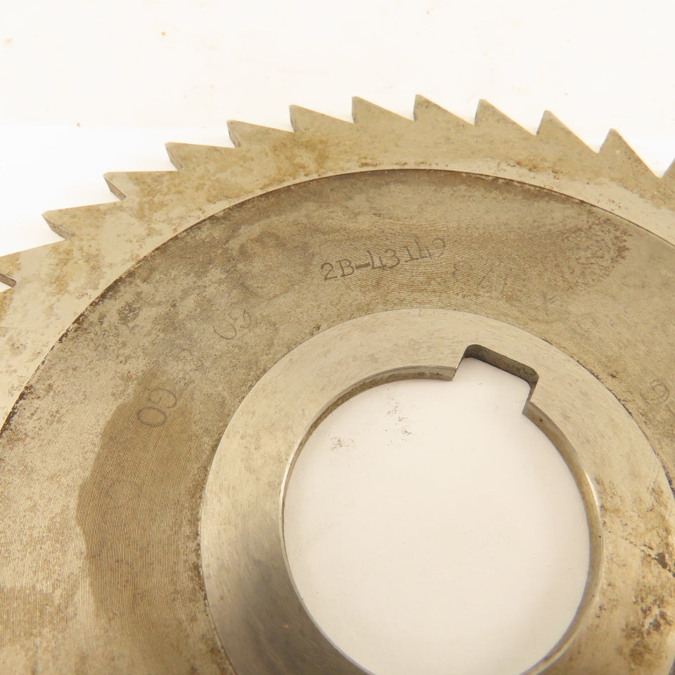 5" x 1/8" Slitter Blade 40 Teeth 1-1/4" Keyed Bore