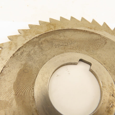 5" x 1/8" Slitter Blade 40 Teeth 1-1/4" Keyed Bore